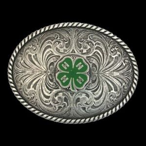 4H belt buckle